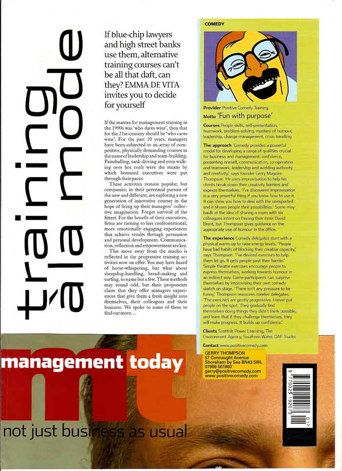 Management Today magazine