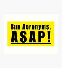 logo: ban acronyms